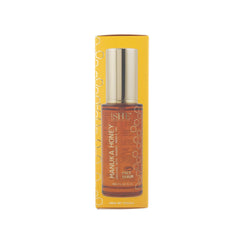 Om SHE serum gel texture close-up revealing lightweight hydration