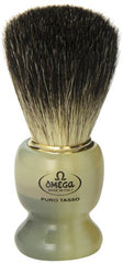 Omega 63171 Stripey badger knot measures 23 mm for close control