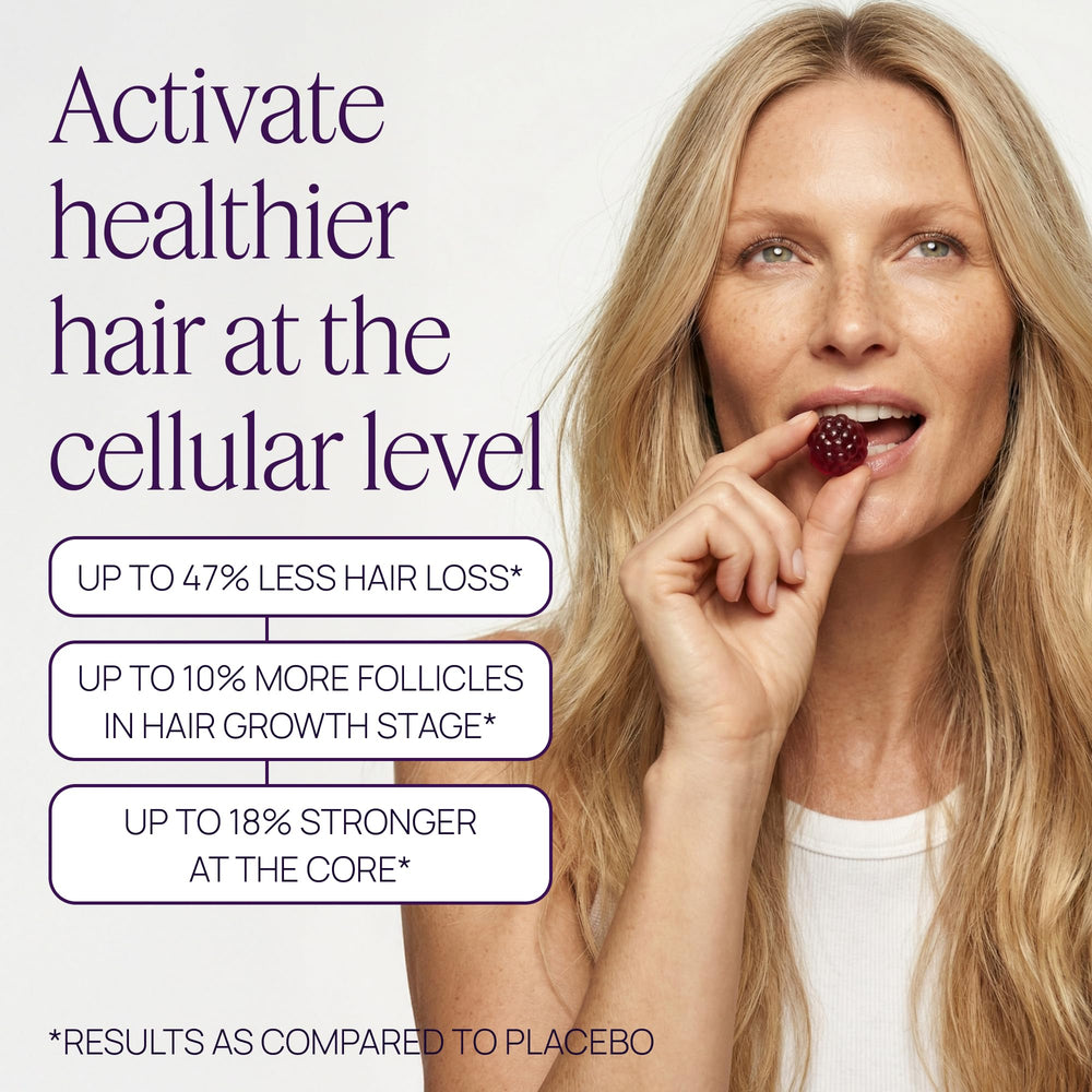 OMI WELLBEAUTY clinical data visual suggesting thinning improvement potential