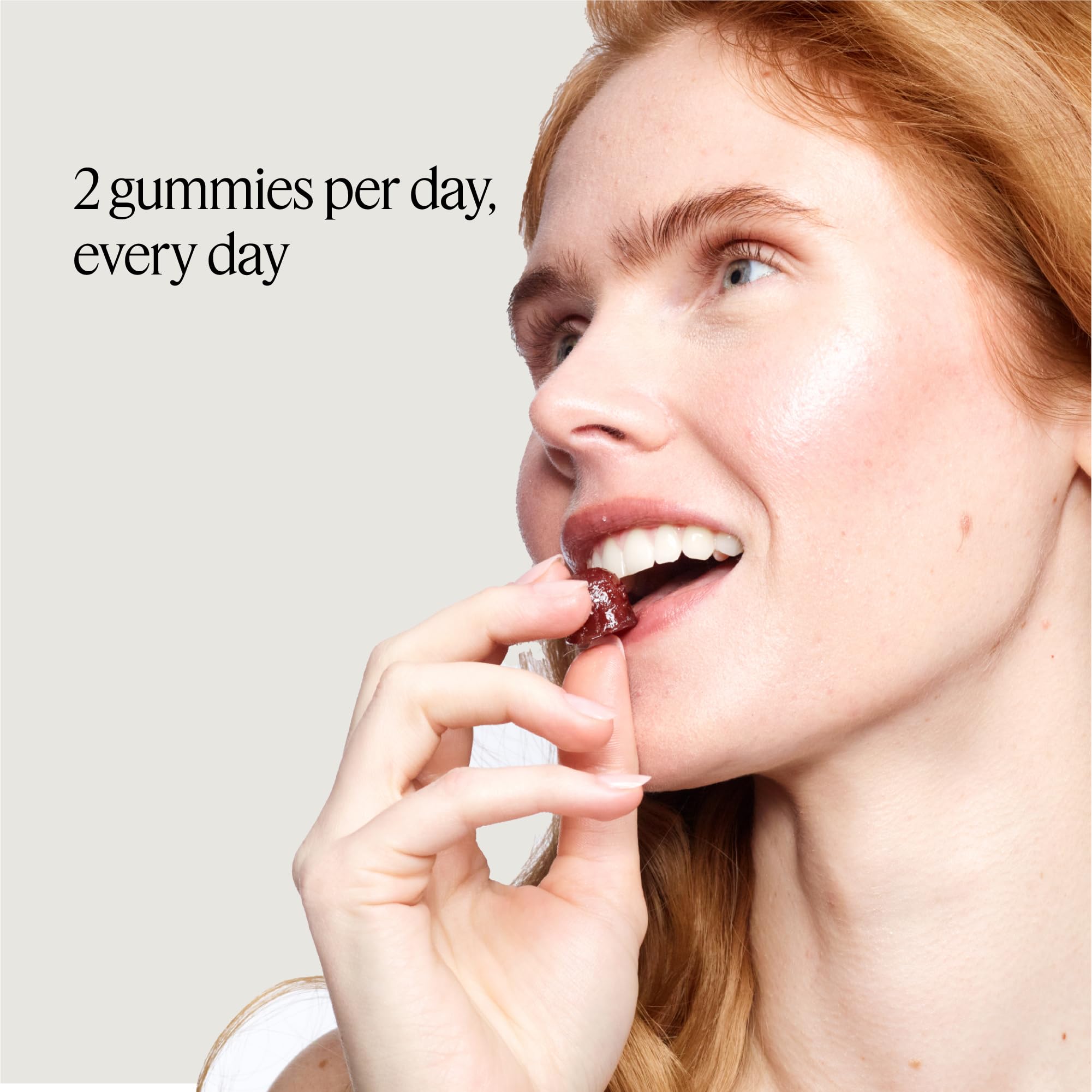 Ingredients label featuring patented peptides on OMI WELLBEAUTY Gummies.