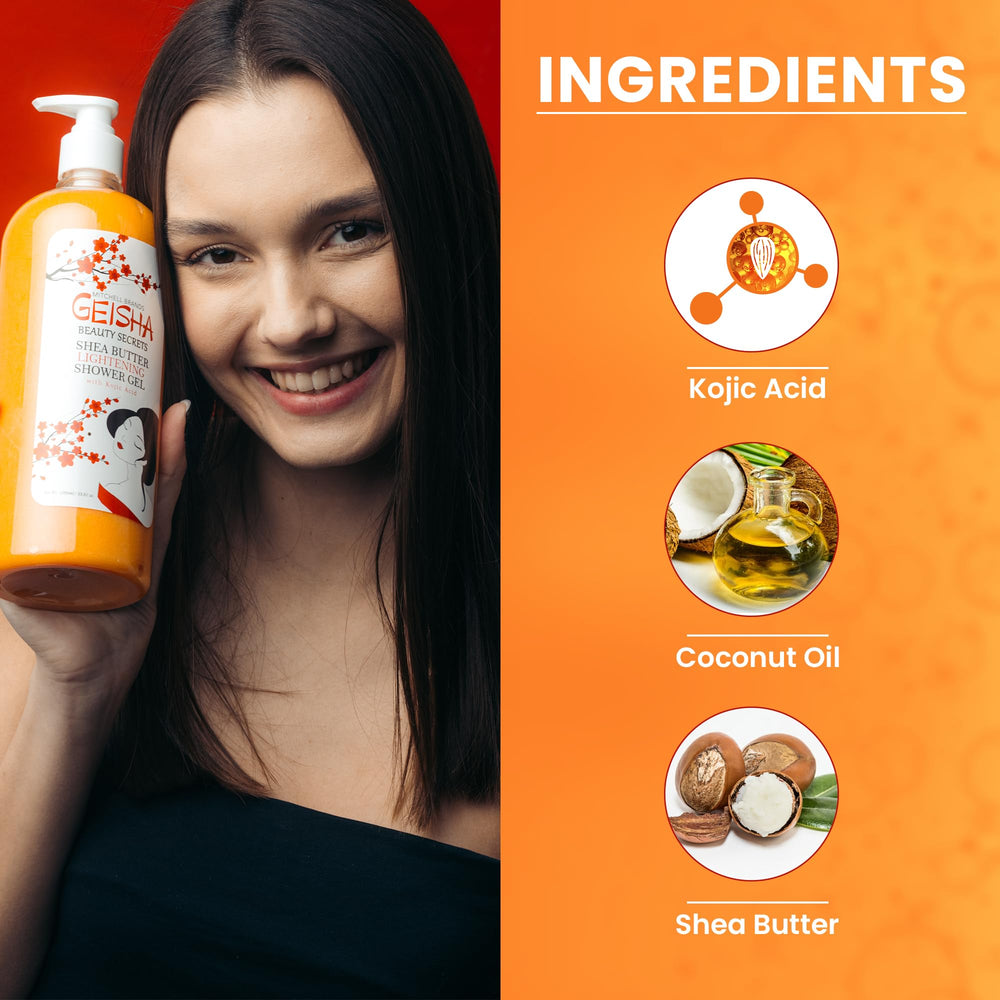 OMIC Geisha rich foamy lather demonstrating luxurious brightening cleanse