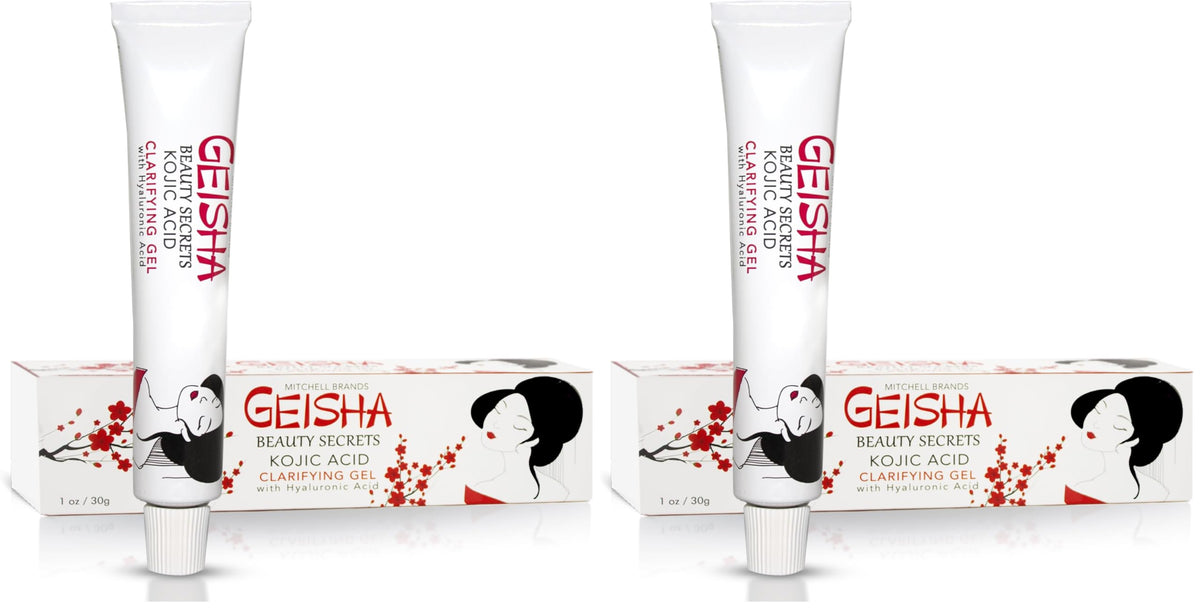 OMIC Geisha Kojic Acid Gel bottle in twin-pack for brightening skin