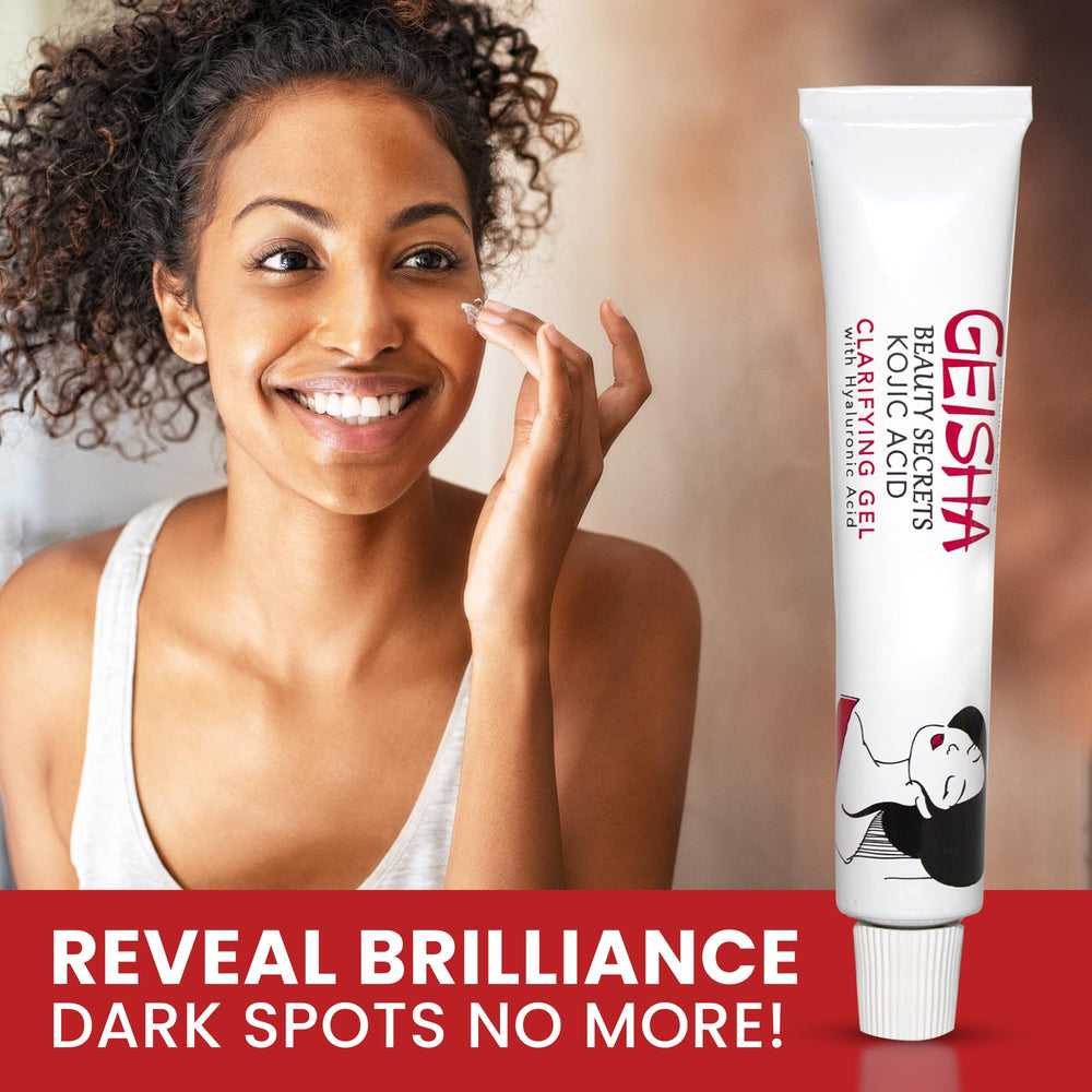 Night-time routine with OMIC Geisha gel for targeted use