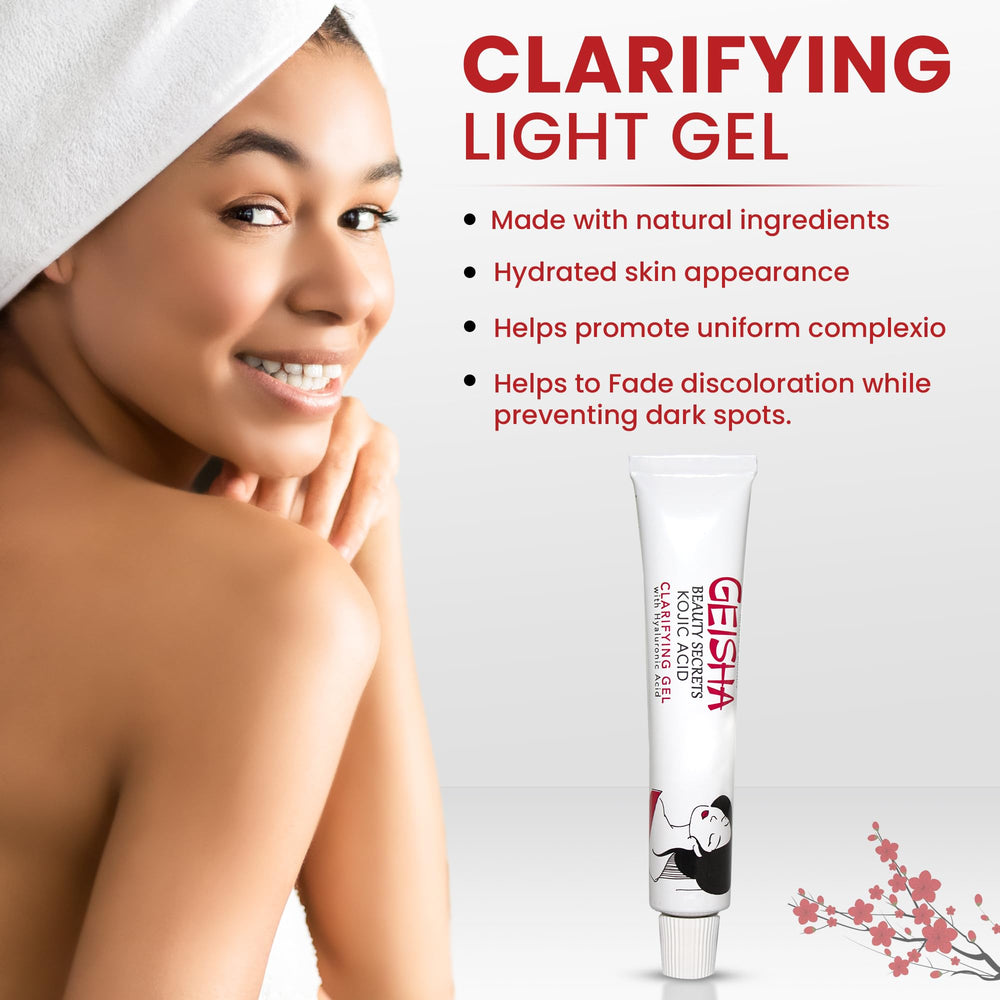 OMIC Geisha gel texture close-up for easy application on skin