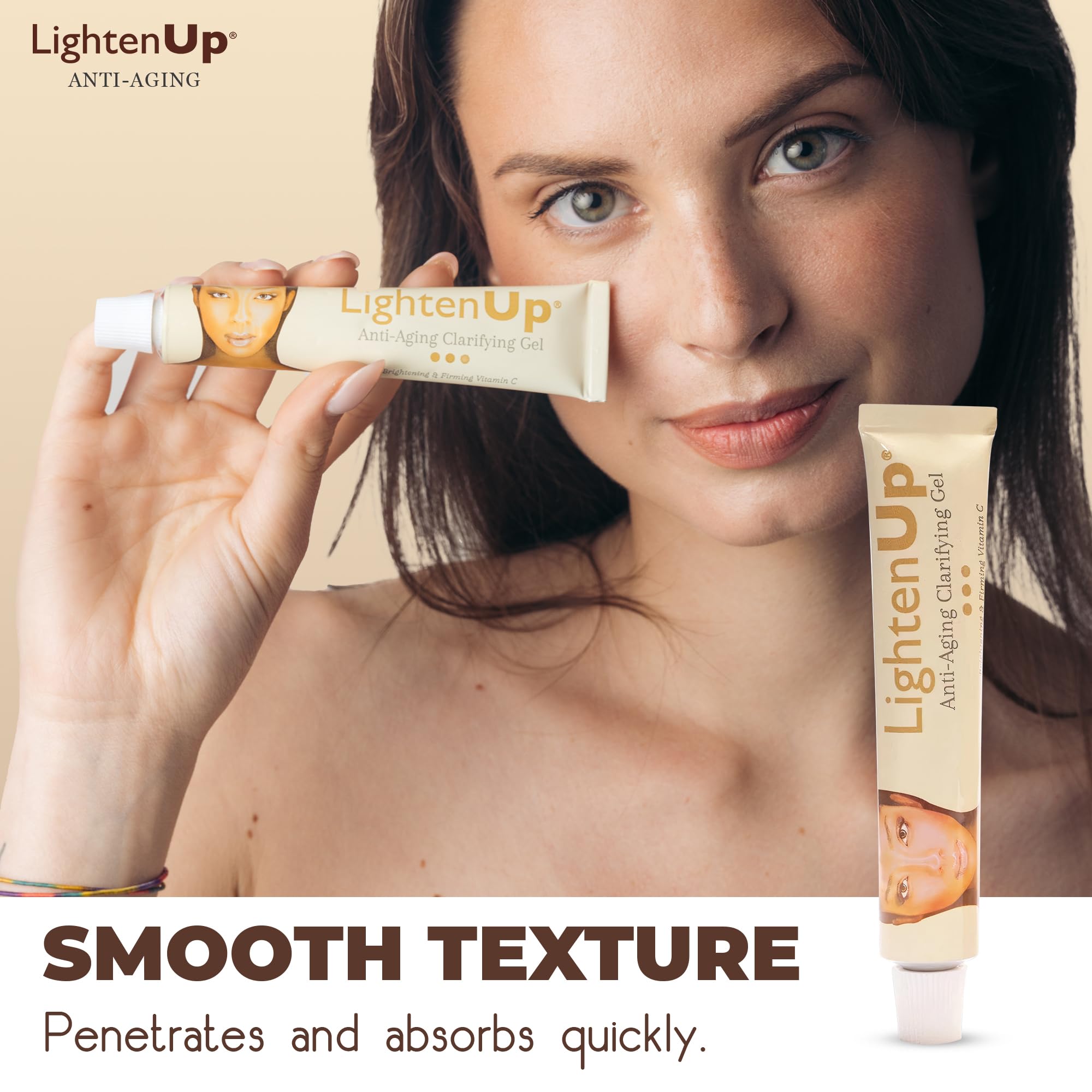 OMIC Lighten-Up aloe vera soothing shot promotes calm and comfort.