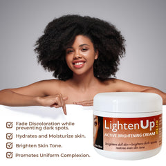 OMIC Lighten-Up Plus night routine shot for gentle brightening and even tone.