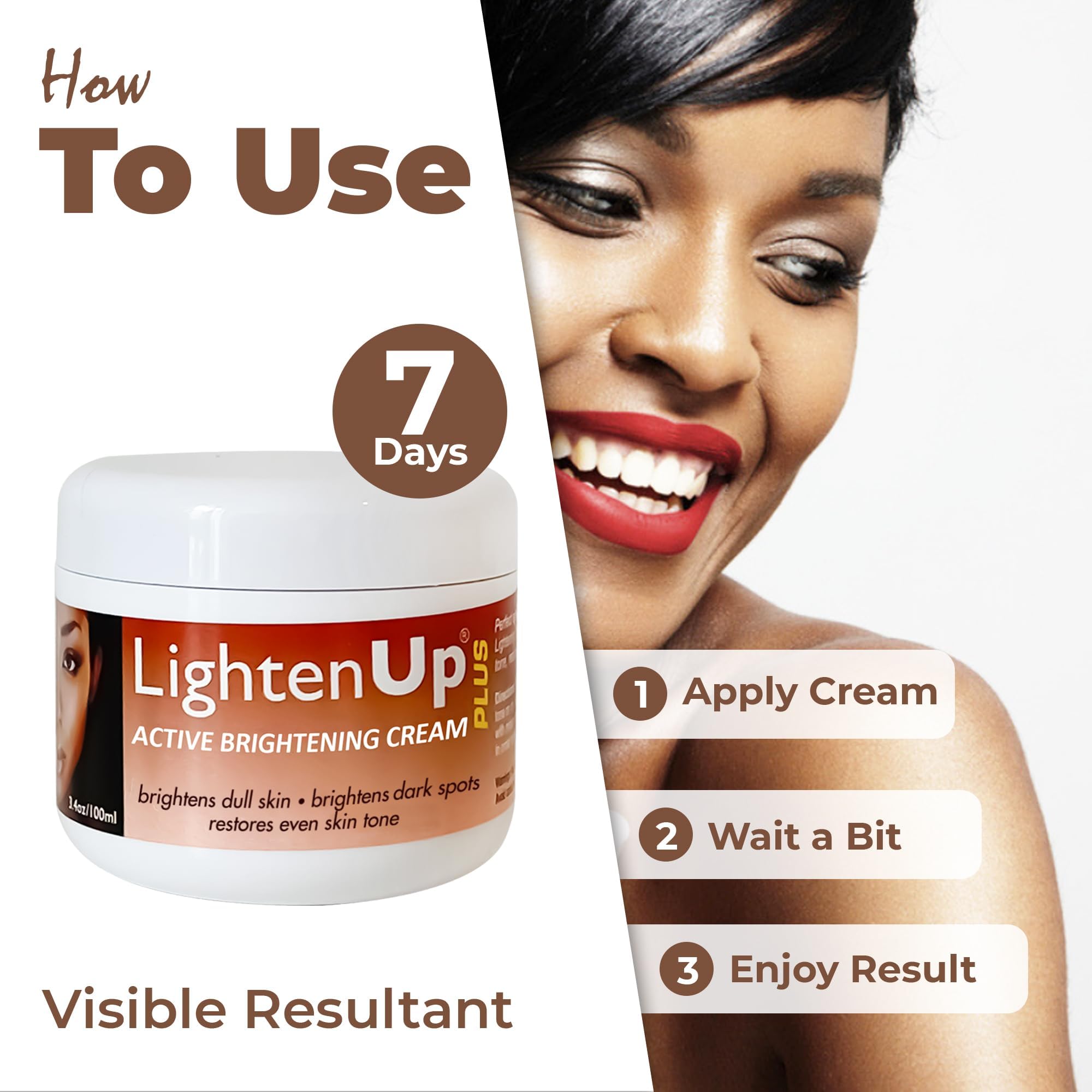 OMIC Lighten-Up Plus with SPF 50 reminder when applying daily sunscreen.