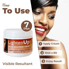 OMIC Lighten-Up Plus with SPF 50 reminder when applying daily sunscreen.