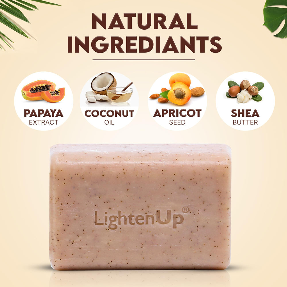 OMIC Lighten-Up glycerin-rich formula hydrates while cleansing for a refreshed feel.