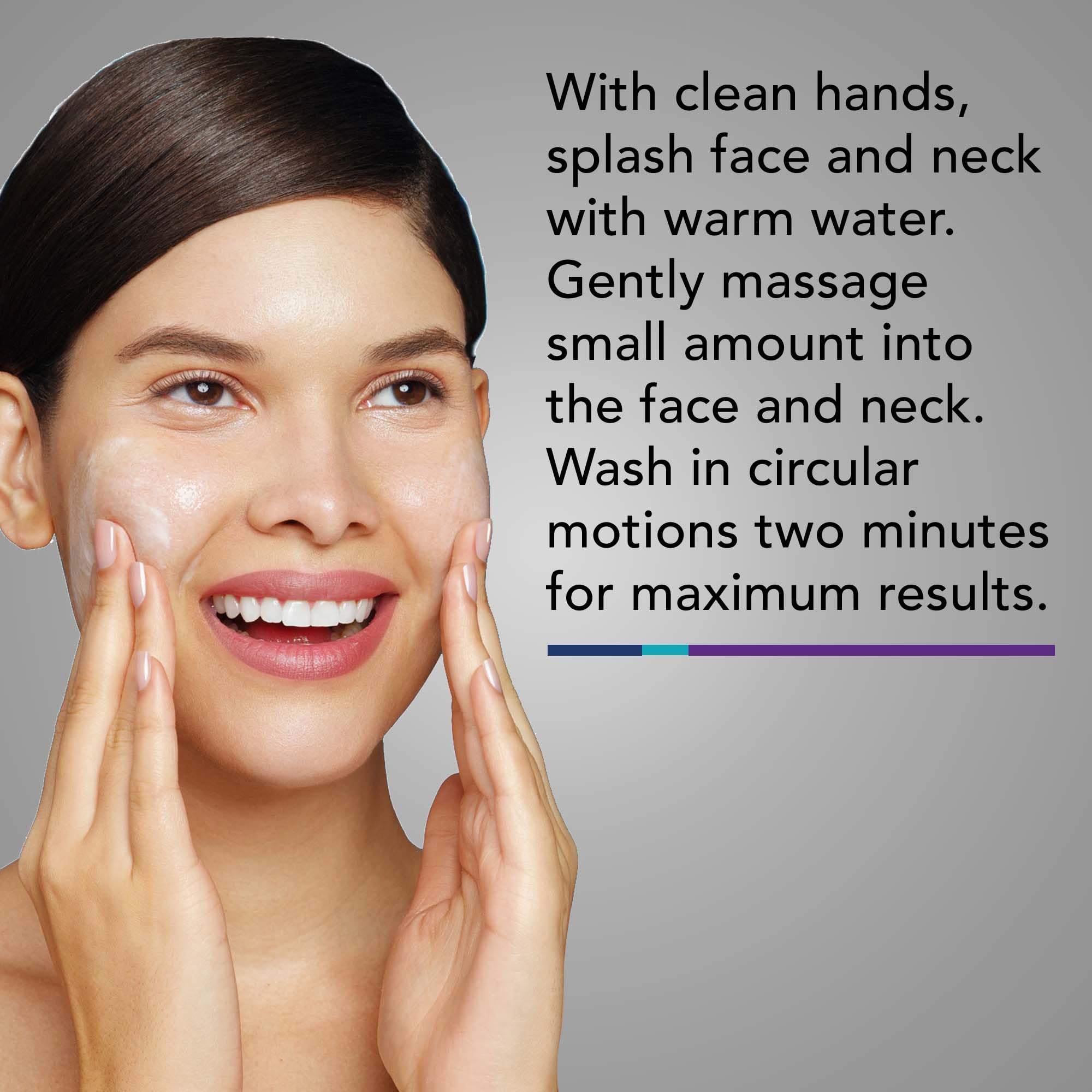 Omni Bioceuticals Mens skincare use with clean refreshing feel.