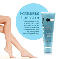OmniShaver Shave Butter 6 oz travel size in a pack