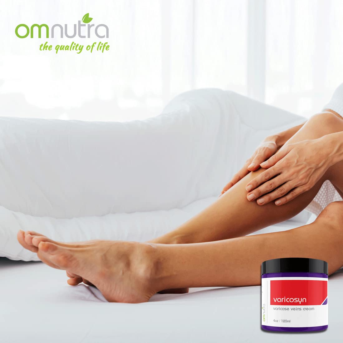 Absorption of OmNutra Horse Chestnut Cream with piperine-enhanced delivery.