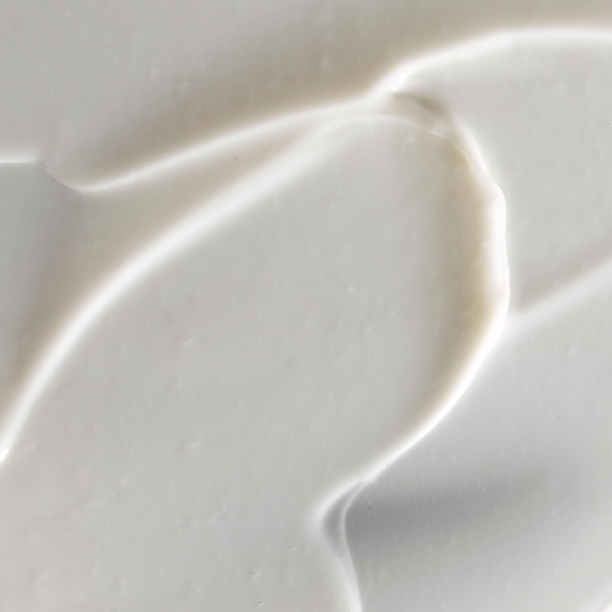 Omorovicza Illuminating Moisturizer texture closeup; a light, nourishing cream for dry skin