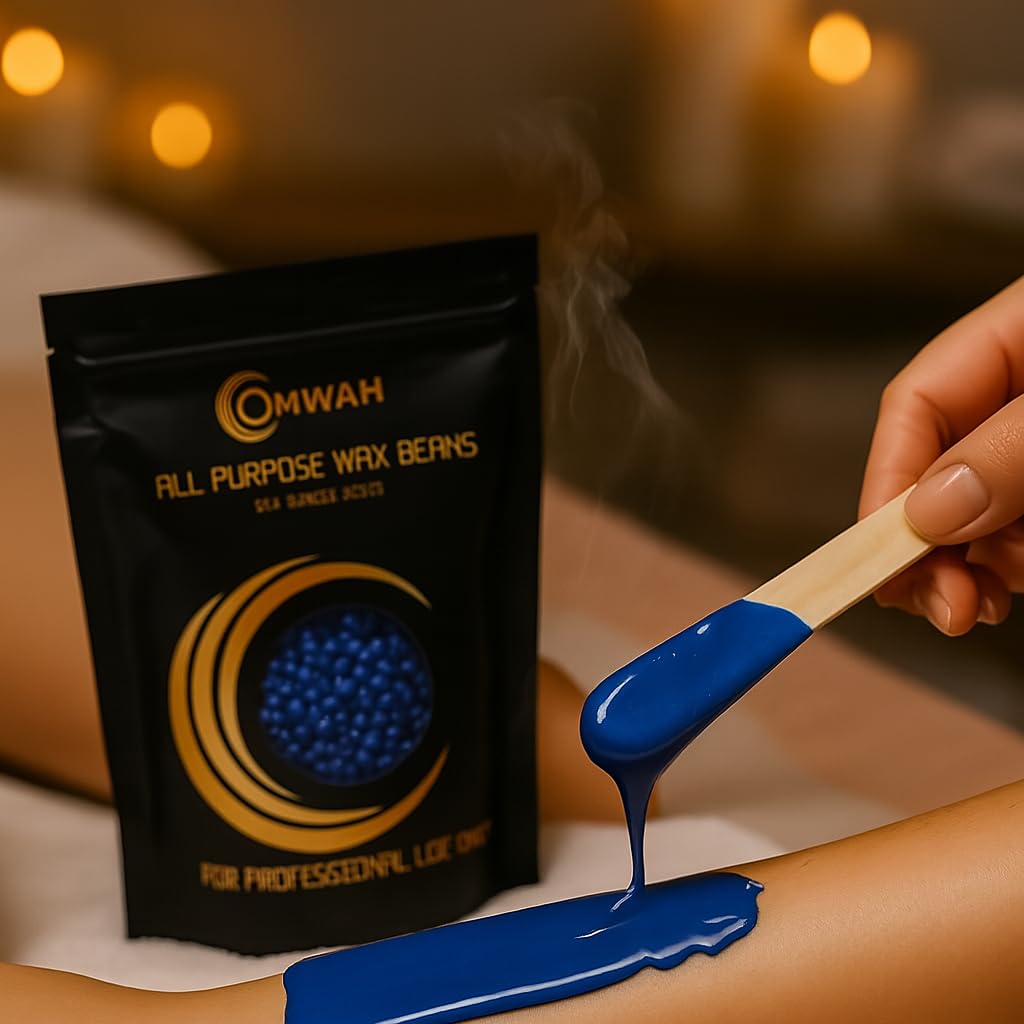 OMWAH hard wax beads bikini use highlights versatile waxing for bikini and body areas