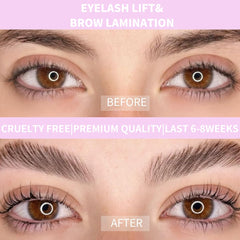 Omysda brow lamination applicators enable precise shaping.
