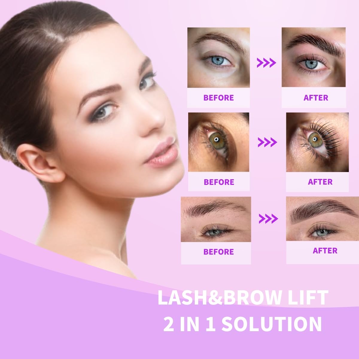 Omysda lash lift kit setup guide for easy DIY routine.