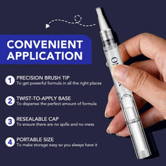 OMZOK toenail fungus pen applied to damaged nails supports root-level repair.