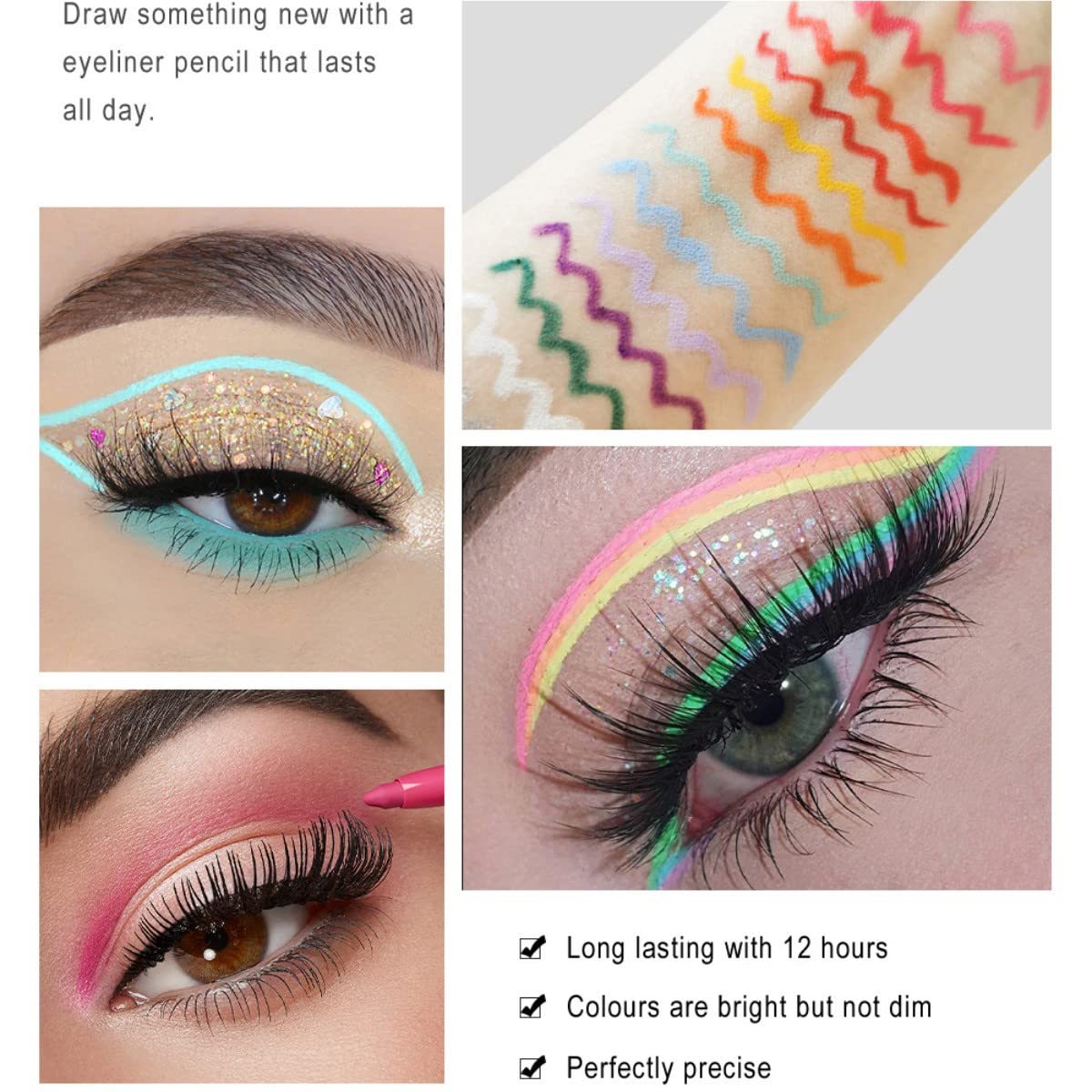 ONarisae Shimmer Black precision tip enables tight-lining and sharp wings
