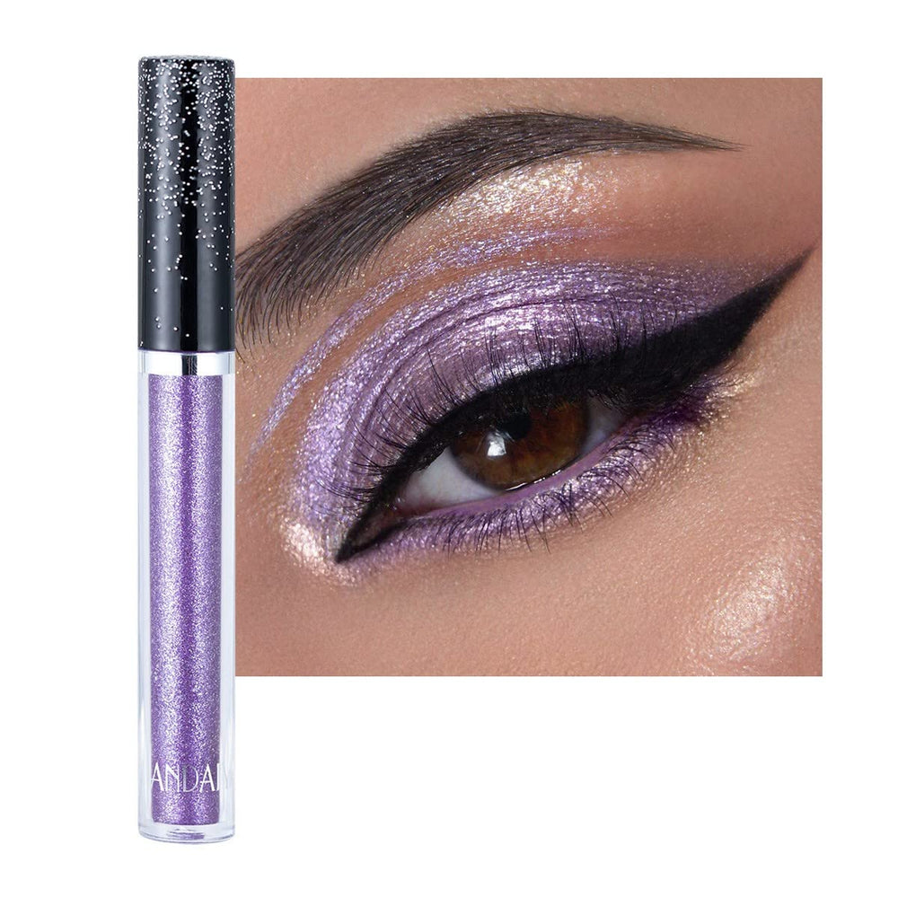 ONarisae liquid eyeshadow purple shimmer for smooth application and bold glow