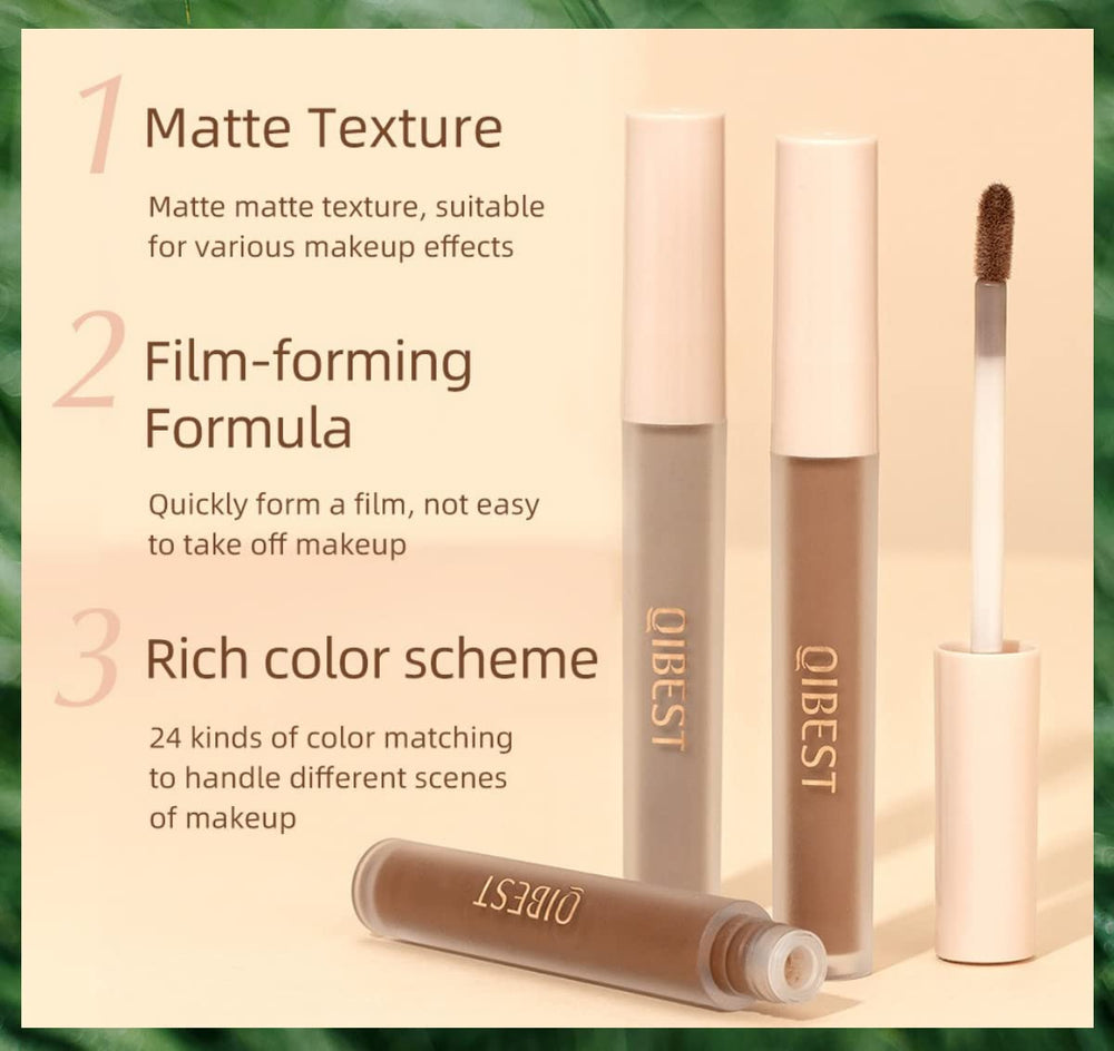 Close-up texture of ONarisae matte gray liquid eyeshadow showing bold color payoff