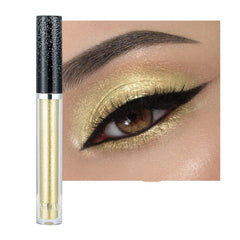 ONarisae liquid glitter eyeshadow in gold bottle with rich pigment and shine