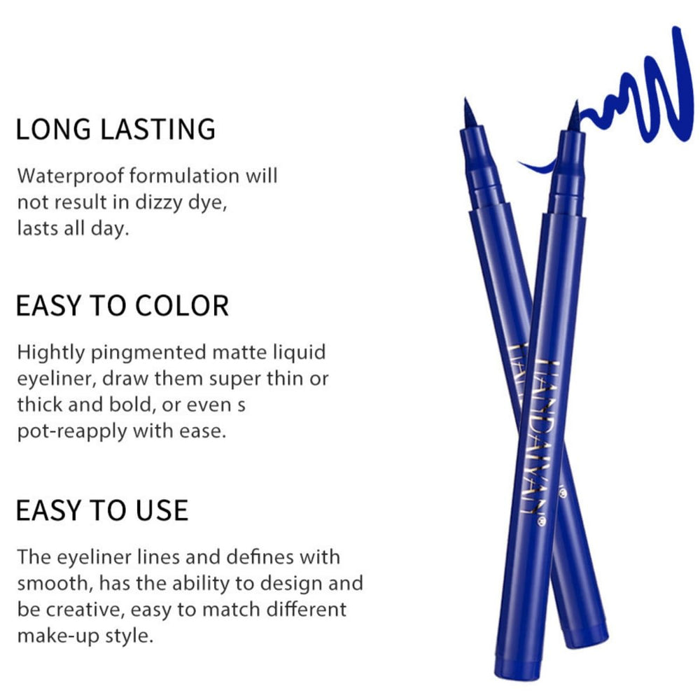 ONarisae waterproof eyeliner for smudge-proof all-day wear.