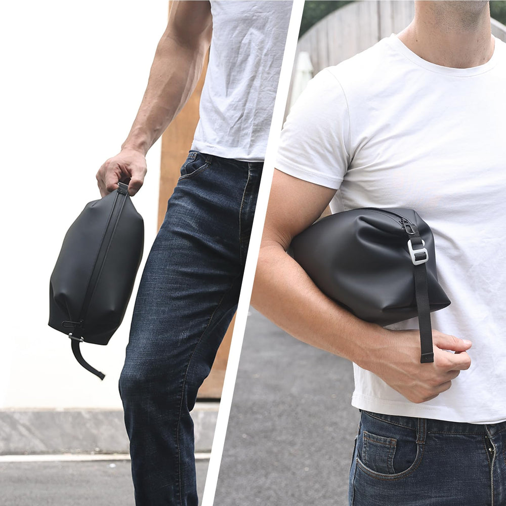Onbagway navy silicone bag durable fabric blends style with practicality