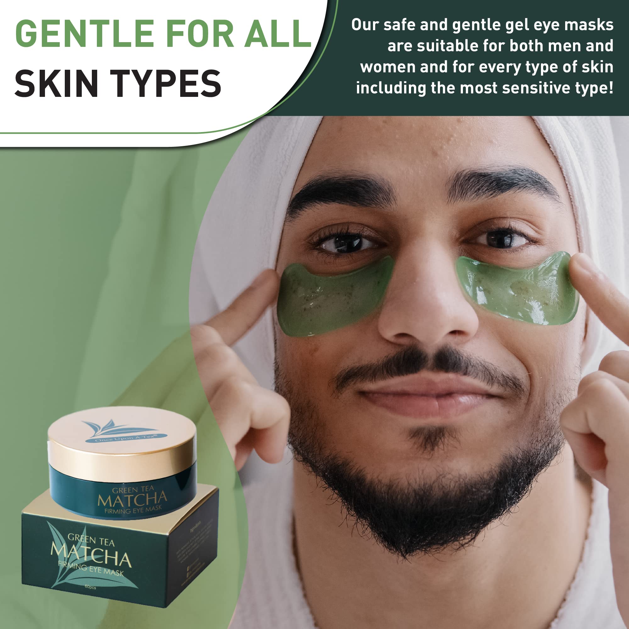 Once Upon A Tea spoon for eye mask enables clean, mess-free patch separation.