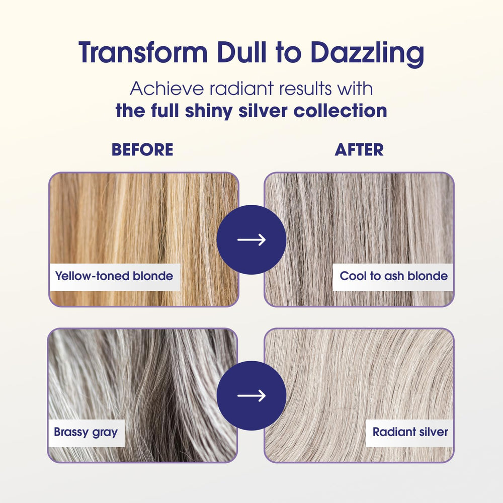 One 'N Only Blonde Brass Neutralizer spray helping reduce yellow hues on light hair.