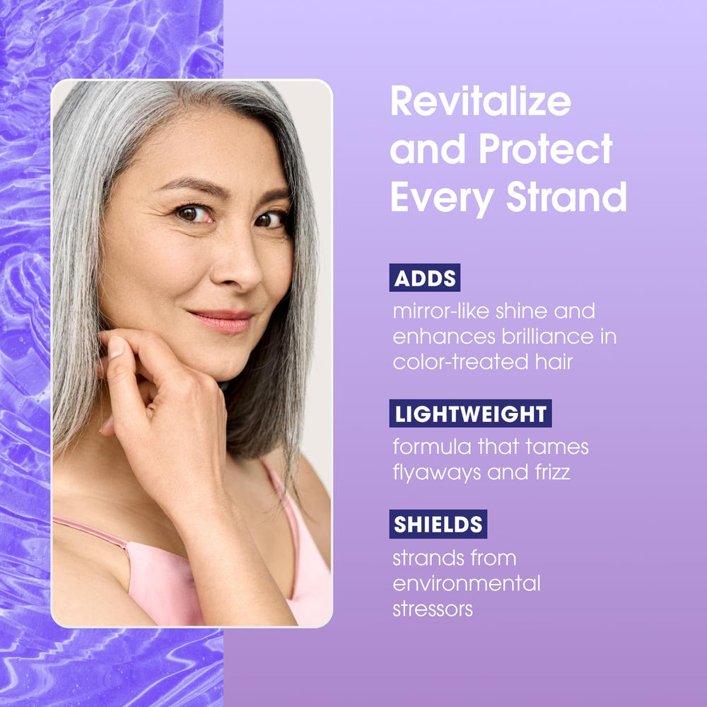One 'N Only Conditioning Gloss for smoother, softer blonde strands.