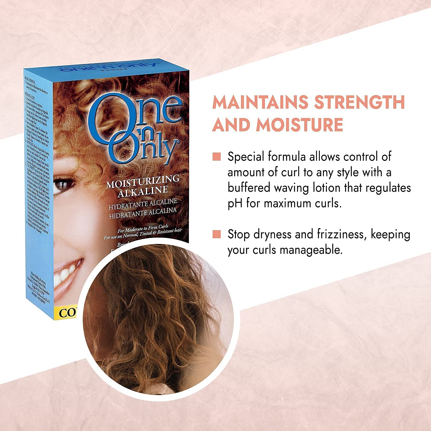 One 'n Only wrap-styles option enables customized perm results.