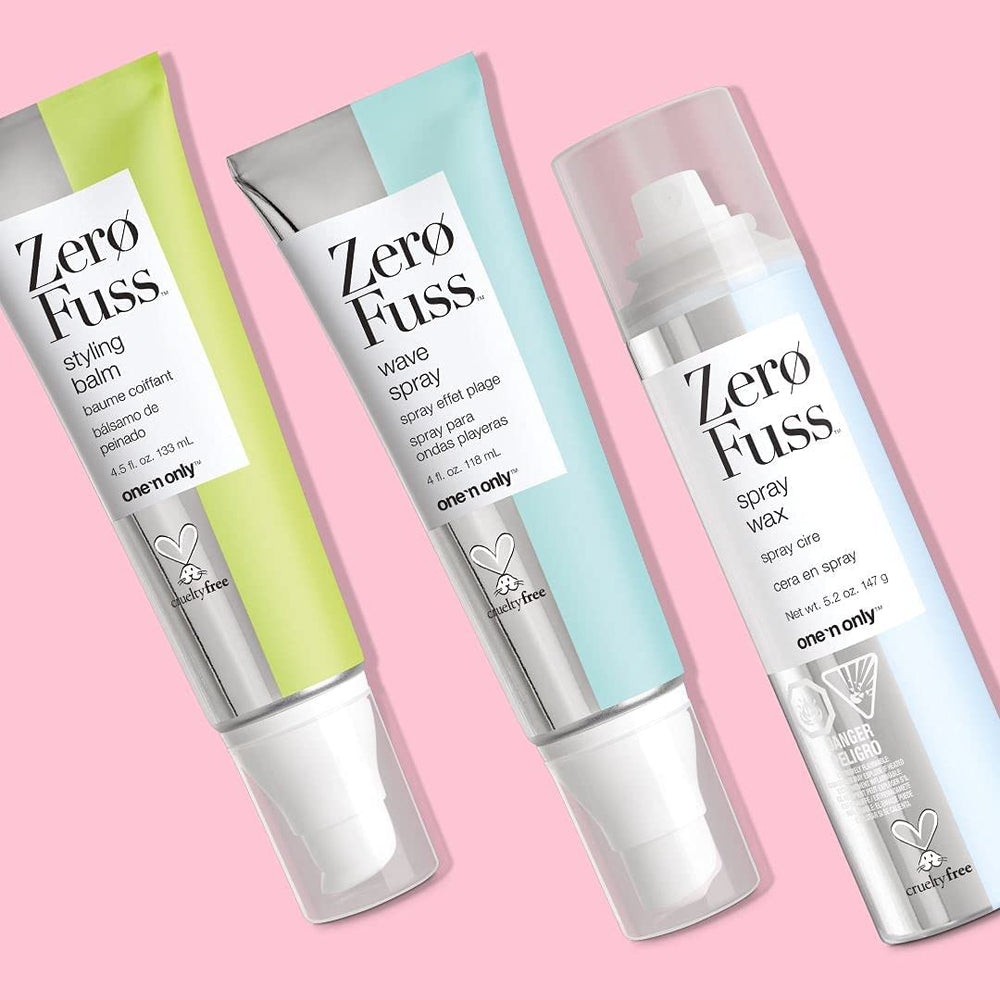 Hair-texture-ready image shows waves defined with this lightweight balm.