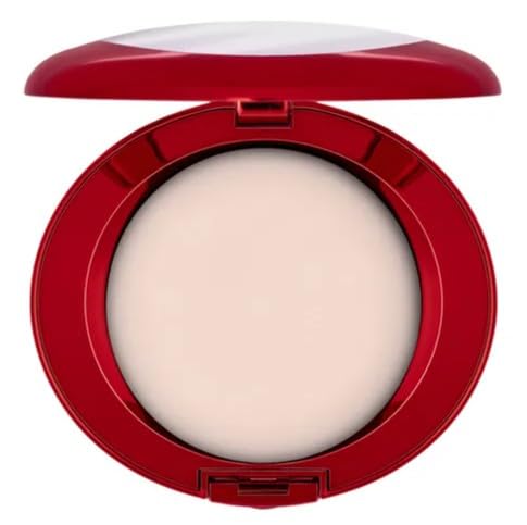 ONE/SIZE Bouclé Silk Airbrush Finishing Powder compact for a soft-focus, talc-free finish.