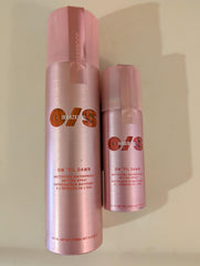 One Size On ’Til Dawn matte finish spray reduces shine.