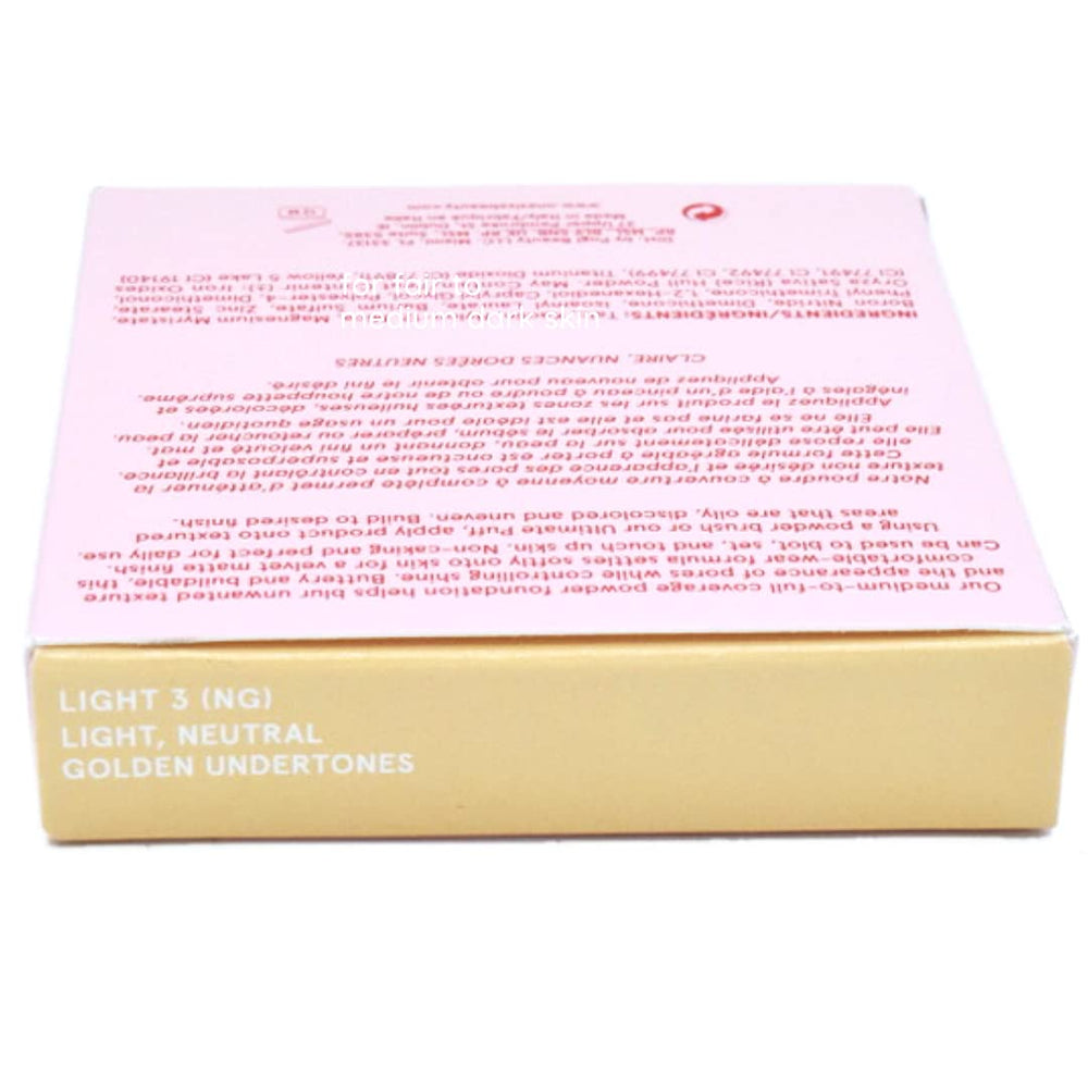 ONE/SIZE Patrick Starrr Turn Up The Base Light 3 close-up of creamy texture