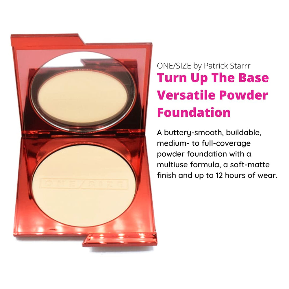 ONE/SIZE Turn Up The Base Light 3 swatch showing neutral golden undertones