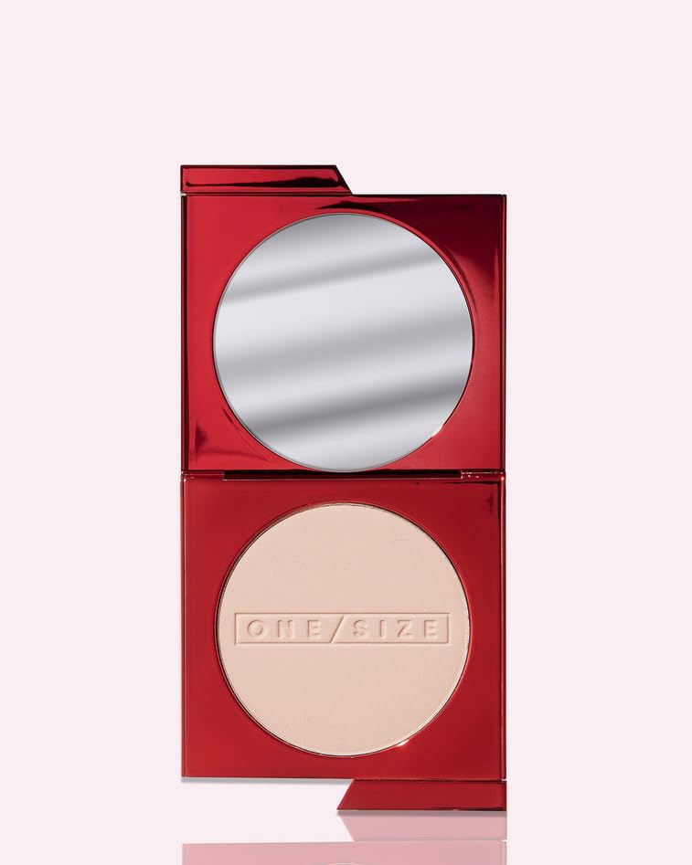One Size Turn Up The Base compact back showing shade details and true color