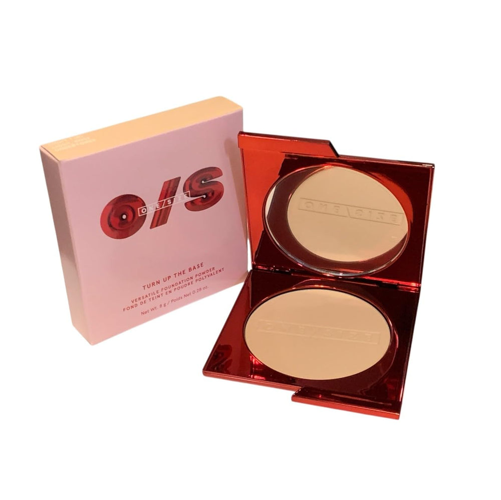 One Size Turn Up The Base soft matte finish close-up shows smooth texture
