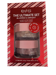 ONE/SIZE Ultimate Set Ultra Pink mini powder; brightens high points while controlling shine.