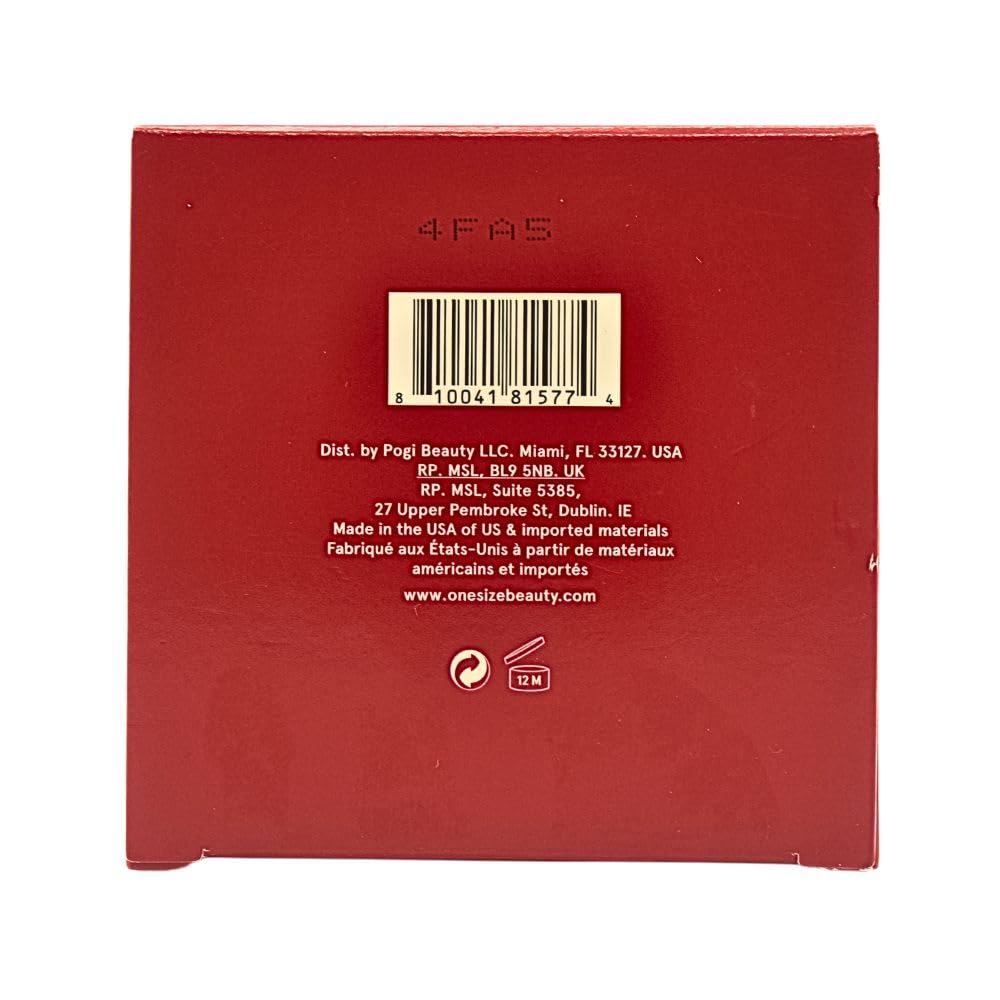 Application with brush of One/Size Sweet Honey powder for long wear