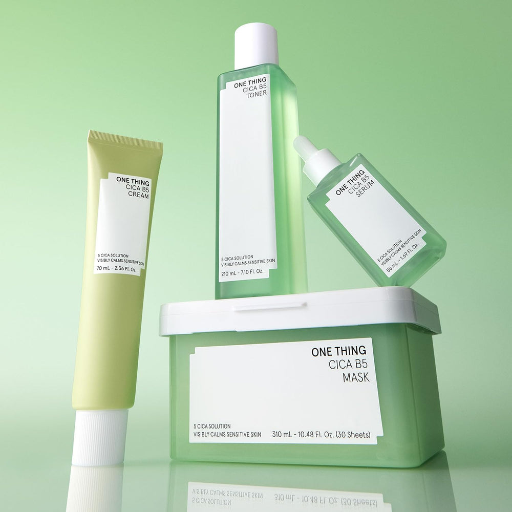 ONE THING CICA B5 Serum is alcohol-free and vegan