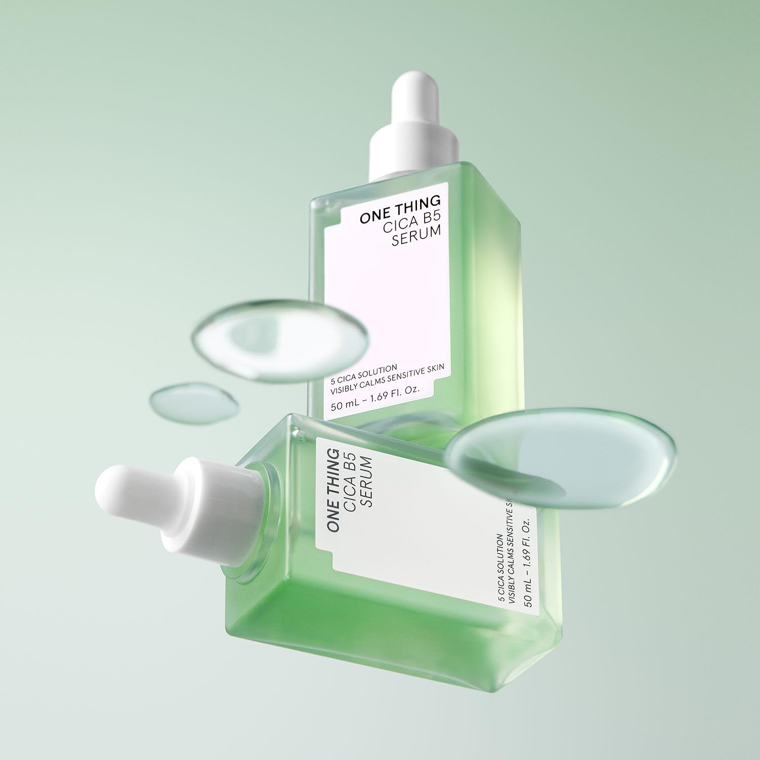 ONE THING CICA B5 Serum provides hydration without greasy residue