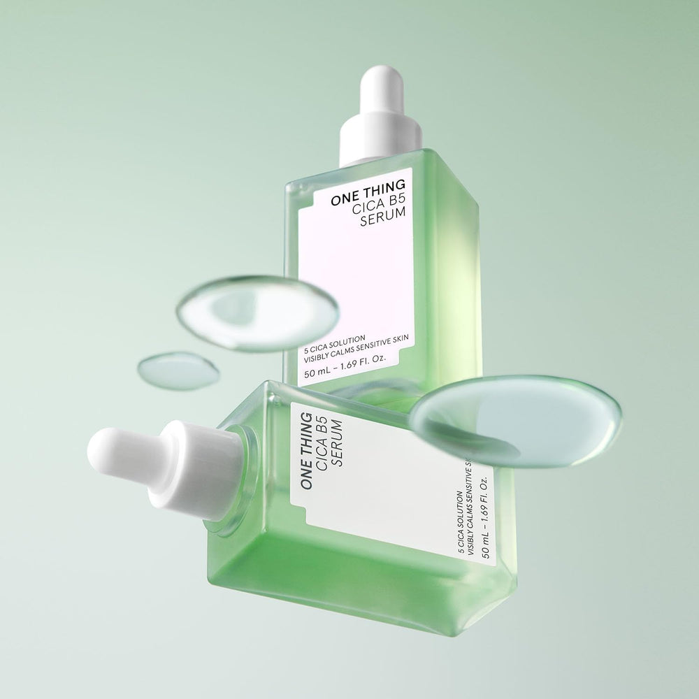 ONE THING CICA B5 Serum provides hydration without greasy residue