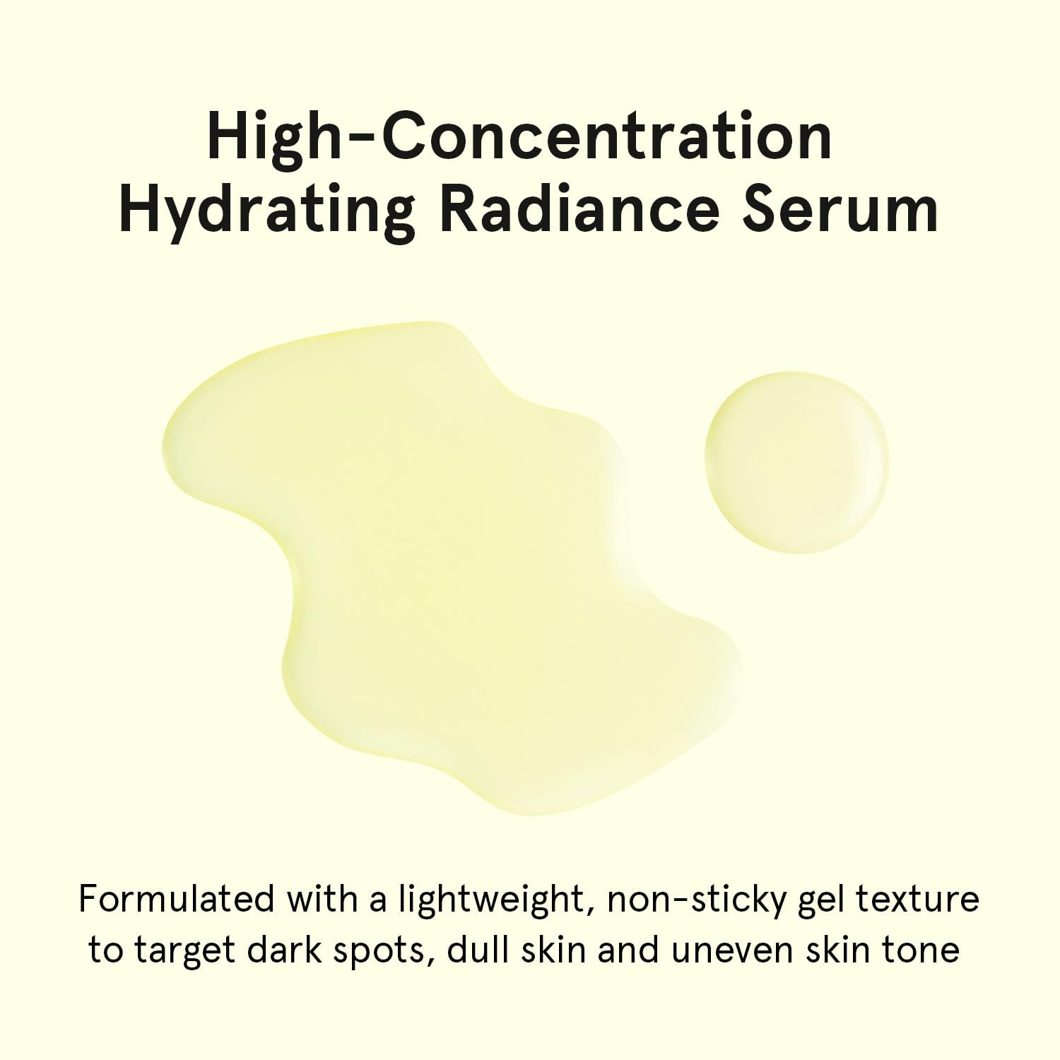 Close-up of feather-light texture on skin with One Thing Niacinamide Glutathione Serum