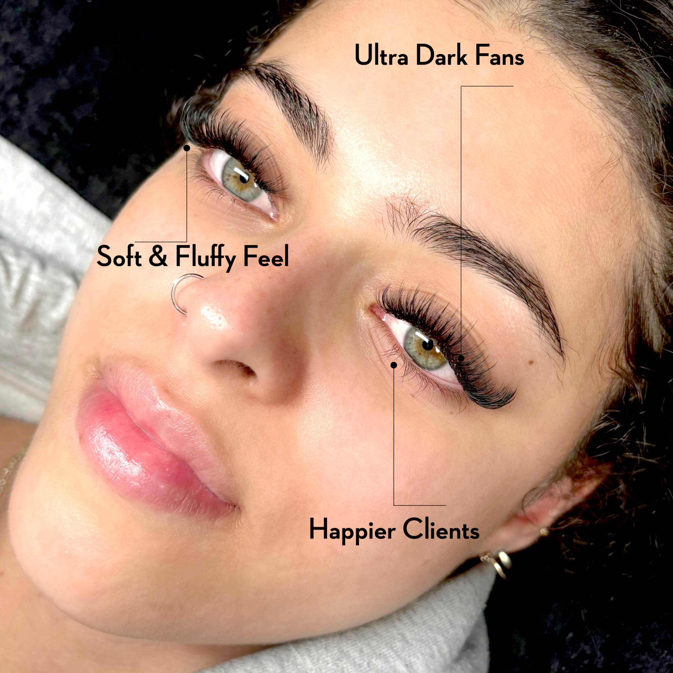 One V Salon premium bulk lashes for cost-effective salon stocking