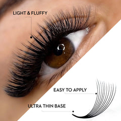 One V Salon mixed lengths 9–16mm for seamless coverage