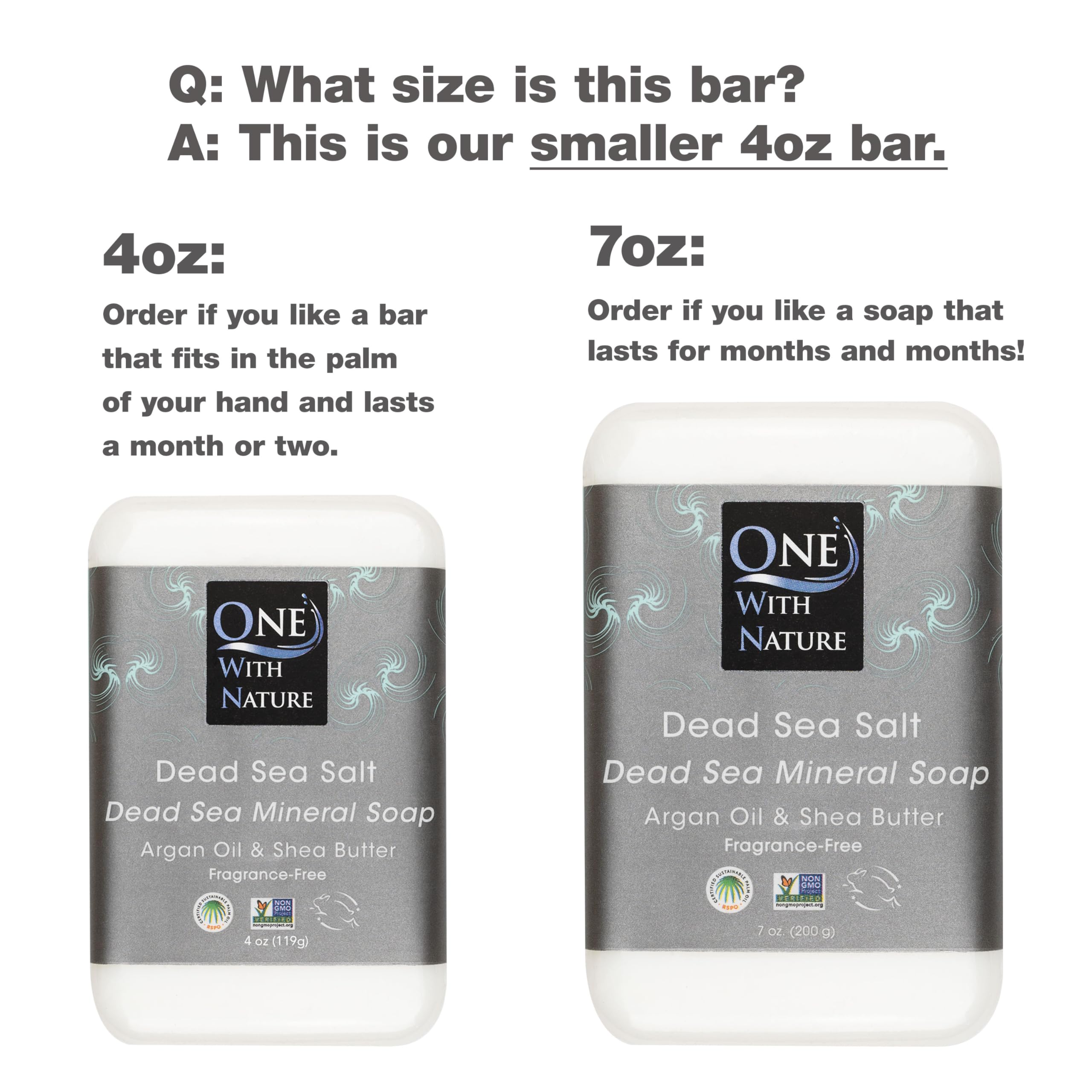 One With Nature Dead Sea Salt Soap 4oz pack lather closeup delivering exfoliation and hydration.