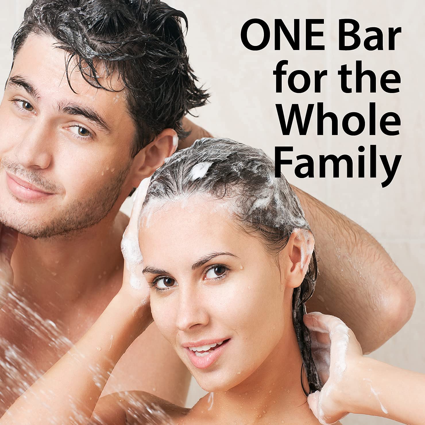 One With Nature ONE Bar superfat oils moisturize skin.