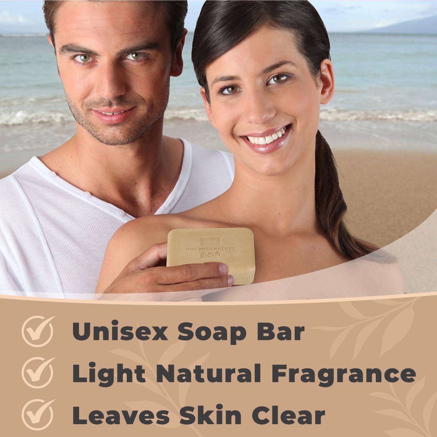 One With Nature Shea Butter and Argan Oil nourish skin and support moisture balance