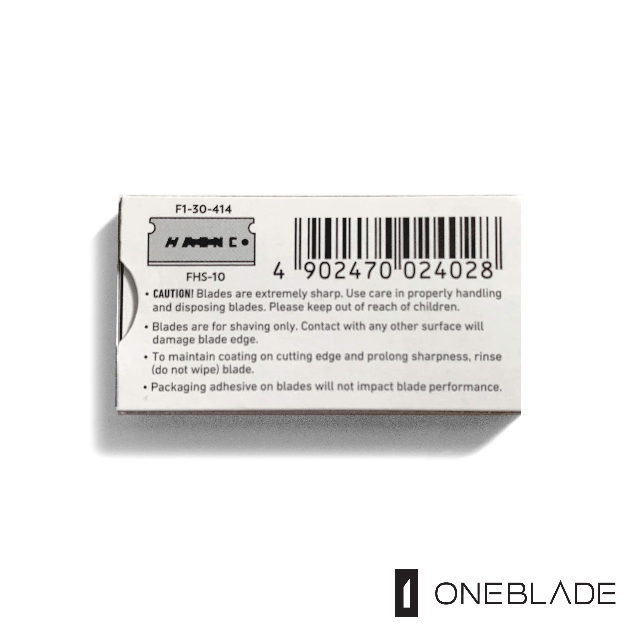 OneBlade Core/Hybrid/Genesis compatible blade ready for a smooth shave